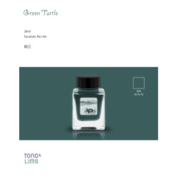 Tono&Lims Green Turtle Fountain Pen Ink