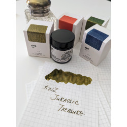 KWZ Jurassic Treasure All that Glitters Fountain Pen Ink