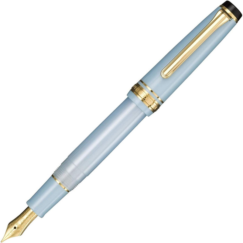 The Sailor Pro Gear Slim Shikiori Haruzora 14K MF nib Fountain Pen