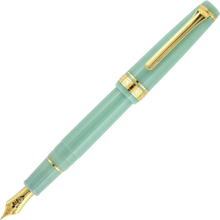 Sailor Pro Gear Slim Shikiori Fairy Tale Dragon Miyagi 14K Gold MF nib Fountain Pen