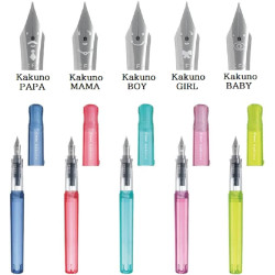 Pilot Kakuno Family Series Fountain Pen with Converter