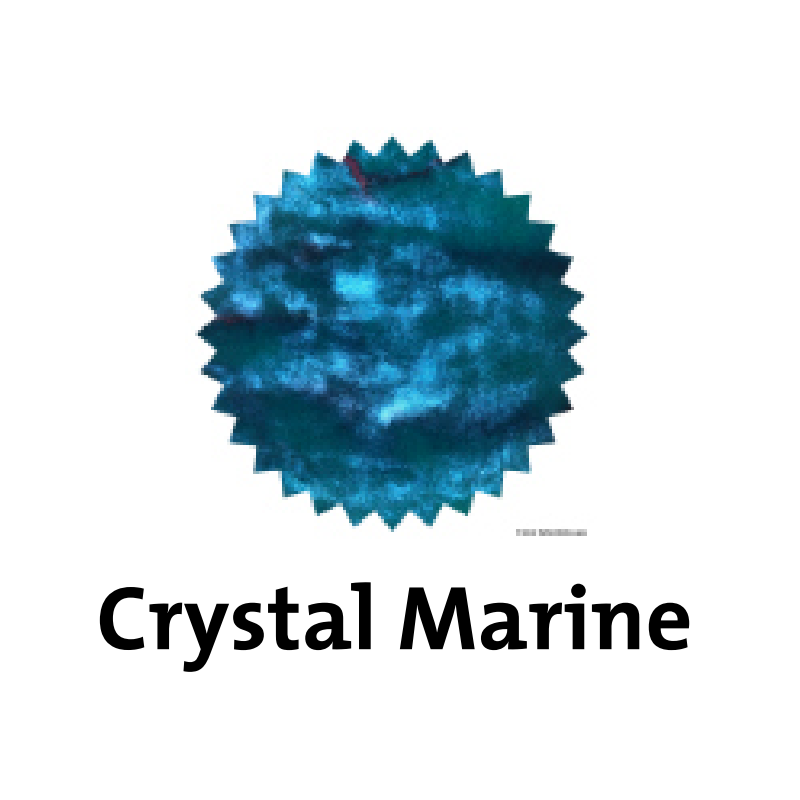 Robert Oster Crystal Marine Shake'N'Shimmy™ Fountain Pen Ink