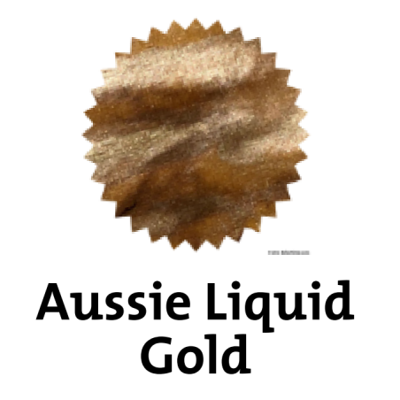 Robert Oster Aussie Liquid Gold Shake'N'Shimmy™ Fountain Pen Ink