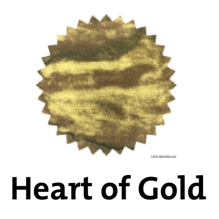 Robert Oster Heart of Gold Shake'N'Shimmy™ Fountain Pen Ink