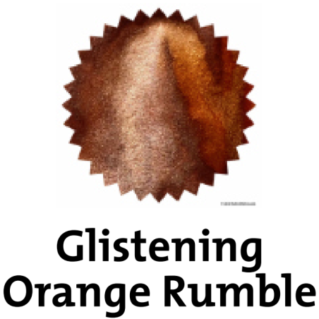 Robert Oster Glistening Orange Rumble Shake'N'Shimmy™ Fountain Pen Ink