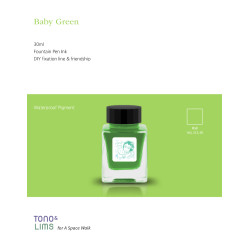 Tono&Lims Baby Green Fountain Pen Ink