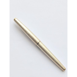 70's Platinum 18K gold Fine nib Arabesque Fountain Pen