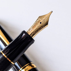 B-Pilot Custom 74 14K Gold Board Nib Fountain Pen