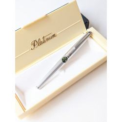 70's Platinum Pinstripe 18K-WG Fine Nib Fountain Pen