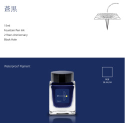 Tono&Lims The Blue Black Fountain Pen Ink