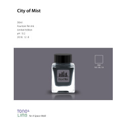 Tono&Lims City Of Mist Fountain Pen Ink