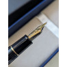 Sailor Naginata Cross Music Gold Trimmed Fountain Pen